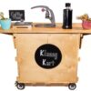 Mobile coffee cart for sale