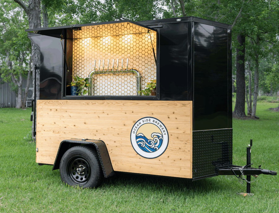 Klassy Kart Beer Trailer