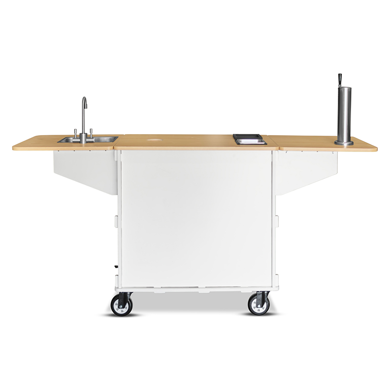 Front of coffee cart