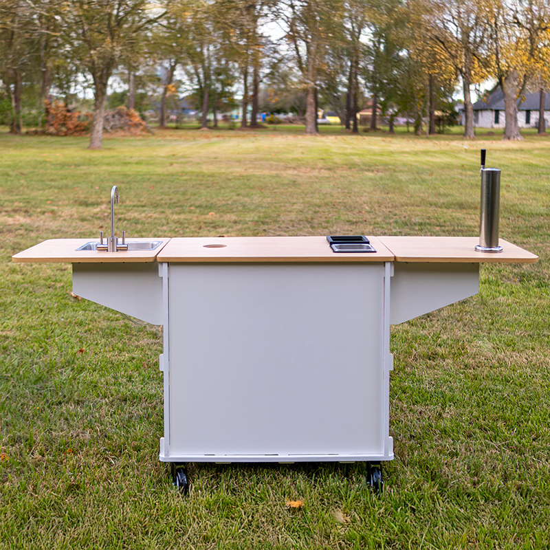 Front of coffee cart